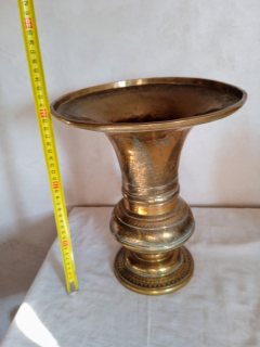 فاز انتيك من النحاس الاصفر  المغربي الحر للديكور الداخلي للبيت  3