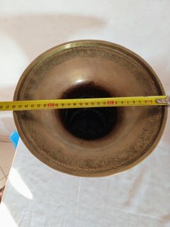 فاز انتيك من النحاس الاصفر  المغربي الحر للديكور الداخلي للبيت  4