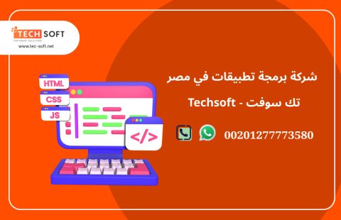 شركة برمجة تطبيقات في مصر – تك سوفت للحلول الذكية – Tec Soft for SMART solutions 3