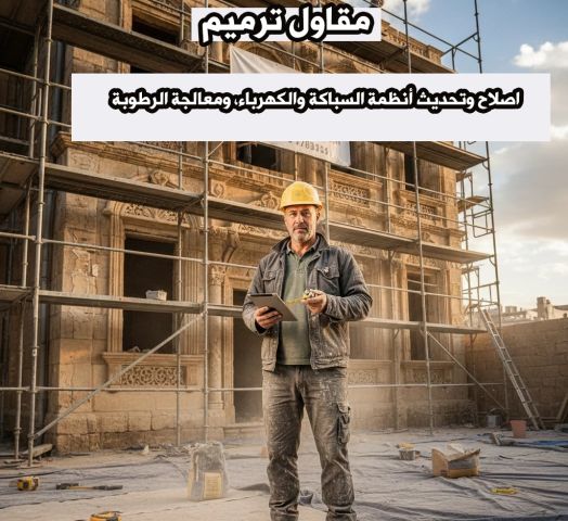 مقاول ترميم