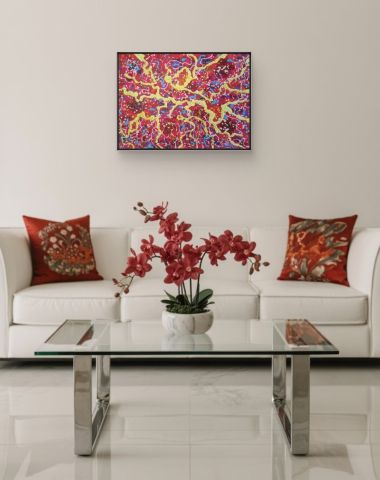 لوحة فنية أصلية مميزة للمجموعات الخاص