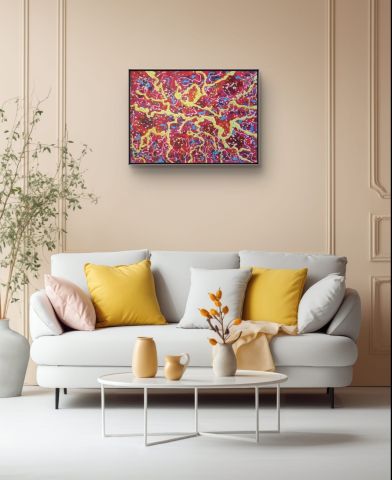 لوحة فنية أصلية مميزة للمجموعات الخاص 3