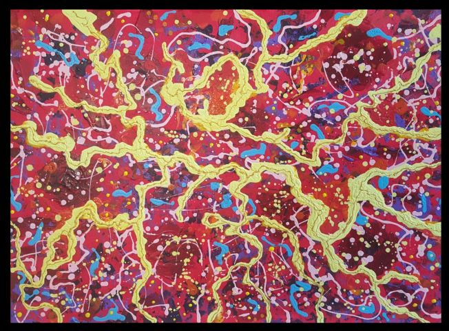 لوحة فنية أصلية مميزة للمجموعات الخاص 4