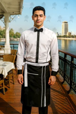 Restaurant and cafe uniforms-أفضل تصميمات الزى الموحد للمطاعم  4