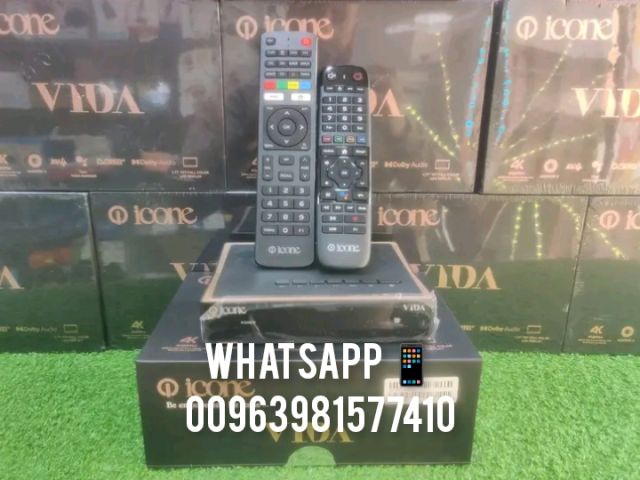 ICONE VIDA 4K ANDROID FOREVER SATELLITE RECEIVER 