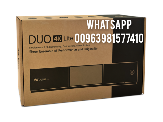 VU+ Duo 4K Lite 1x DVB-S2X FBC Twin / 1x DVB-C FBC Tuner PVR read 6