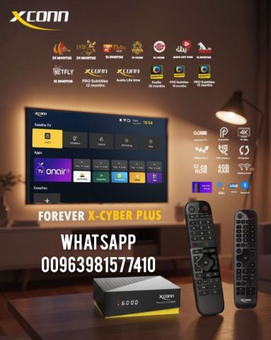XCONN Forever X Cyber Plus 4K Android 5G New Model 2026 2