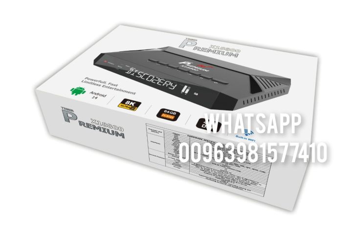 Tiger Premium X18800  (AI-SR) NEW MODEL 2026 CPU AMLOGIC S905X5M  3