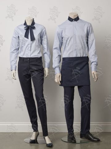 Restaurant and cafe uniforms-أفضل تصميمات الزى الموحد للمطاعم  8