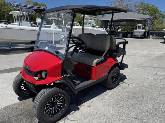 Golf Cart 2023 E-Z-GO Express S4 ELiTE  Lithium Flame Red