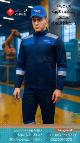   Factory uniform-الزى الموحد للمصانع -شركة ابو سيفين يونيفورم  6