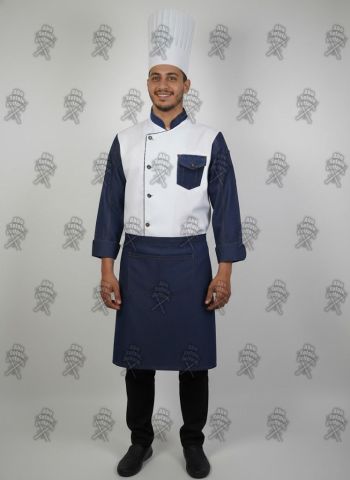 Chef uniform-أفضل تصميمات يونيفورم الشيفات -يونيفورم مطاعم وكافيه 2