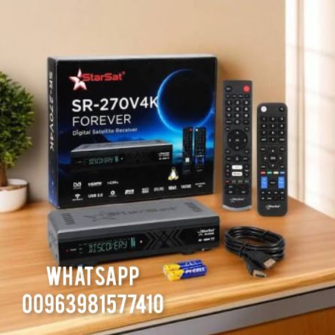 StarSat SR-270V4K 4K UHD Linux Forever  StarSat SR-270V4K 4K UHD  1