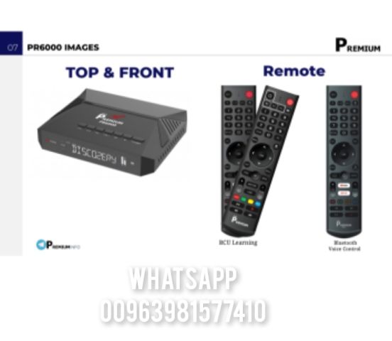 PREMIUM PR6000 4K OS: Android 15 CPU HiSilicon Hi3798MV170 2