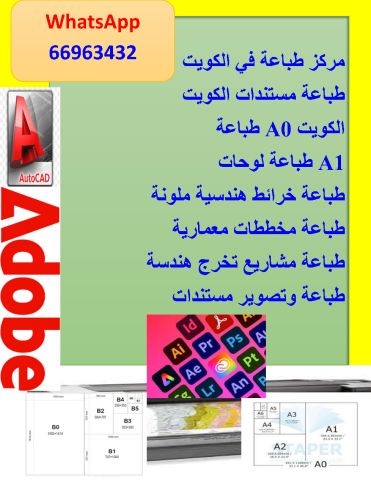 طباعه مخططات هندسيه وباترونات ملابس 